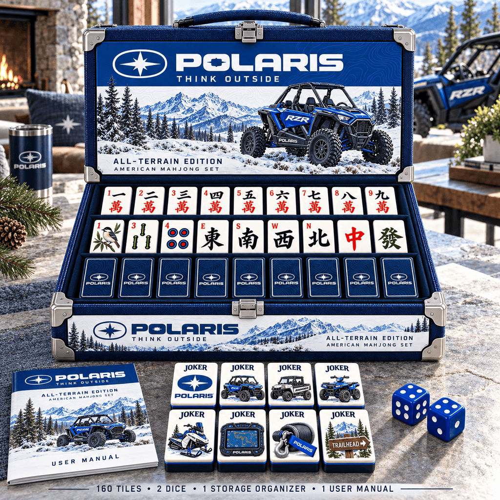 Premium POL Mahjong Tiles Set PVNA