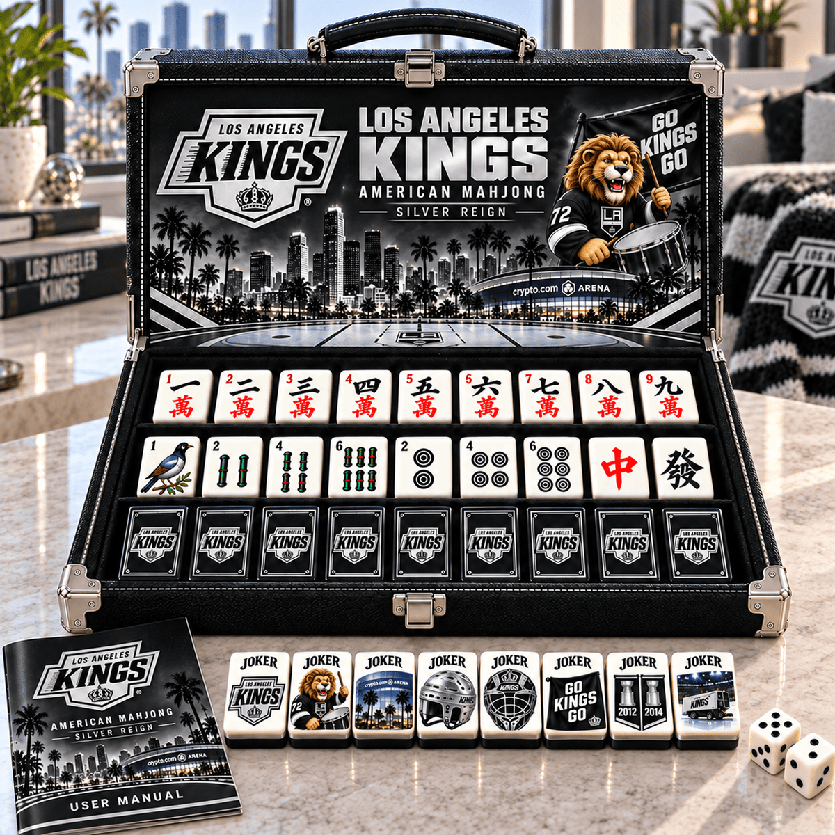 Premium LAK Mahjong Tiles Set PVNA