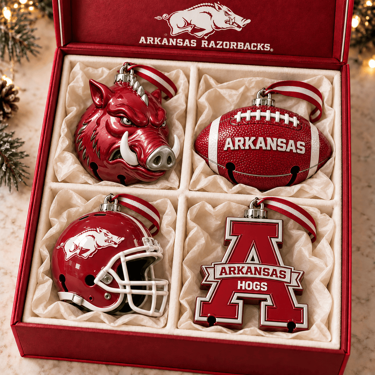 Premium AKR Christmas Bell Ornament TTMH