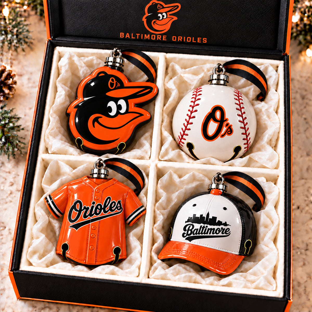Premium BTMO Christmas Bell Ornament PVNA