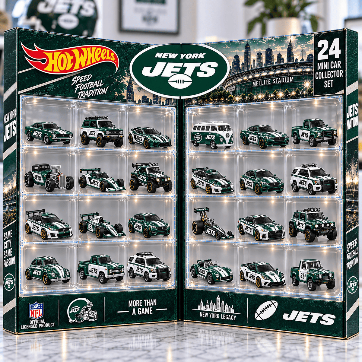 NYJ Premium Mini Car Advent Calendar NTNA