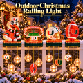 Premium MHC Outdoor Christmas Railing Ligh TTMH
