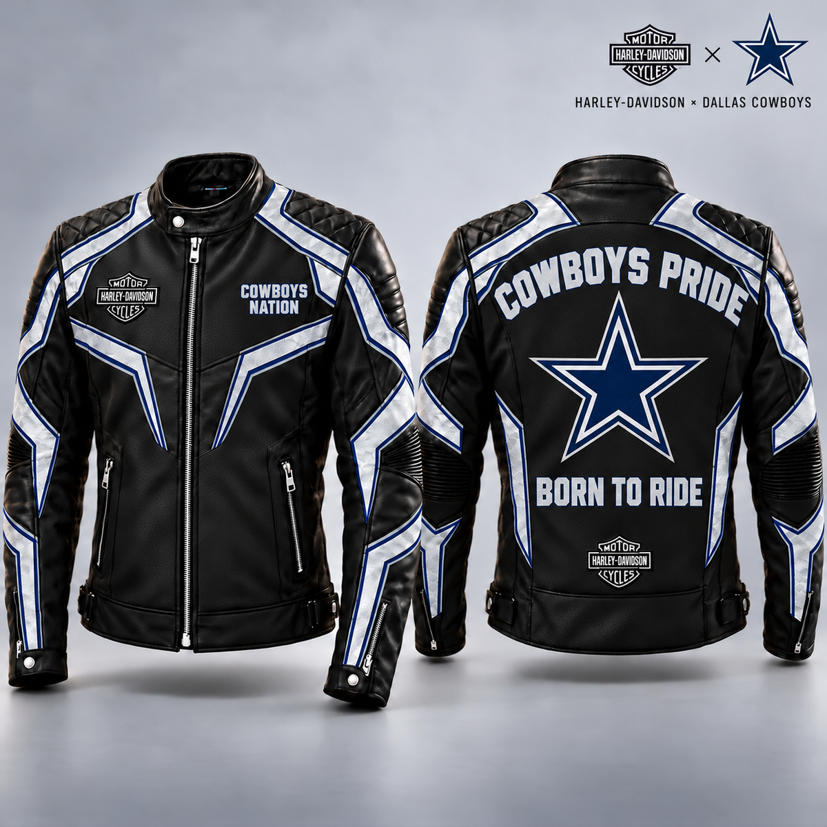 DLCB Reflective Biker Jacket PNPA