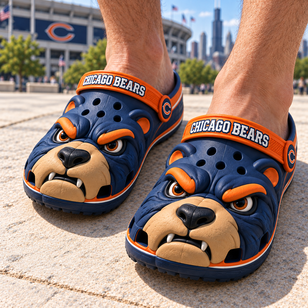 CCB Premium FIERCE 3D MASCOT CLOGS HQH