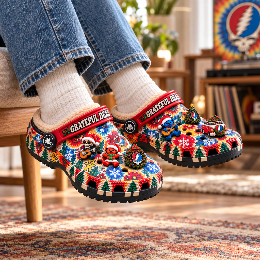 GRFD Premium Fleece-Lined Crocs Clogs NTTB
