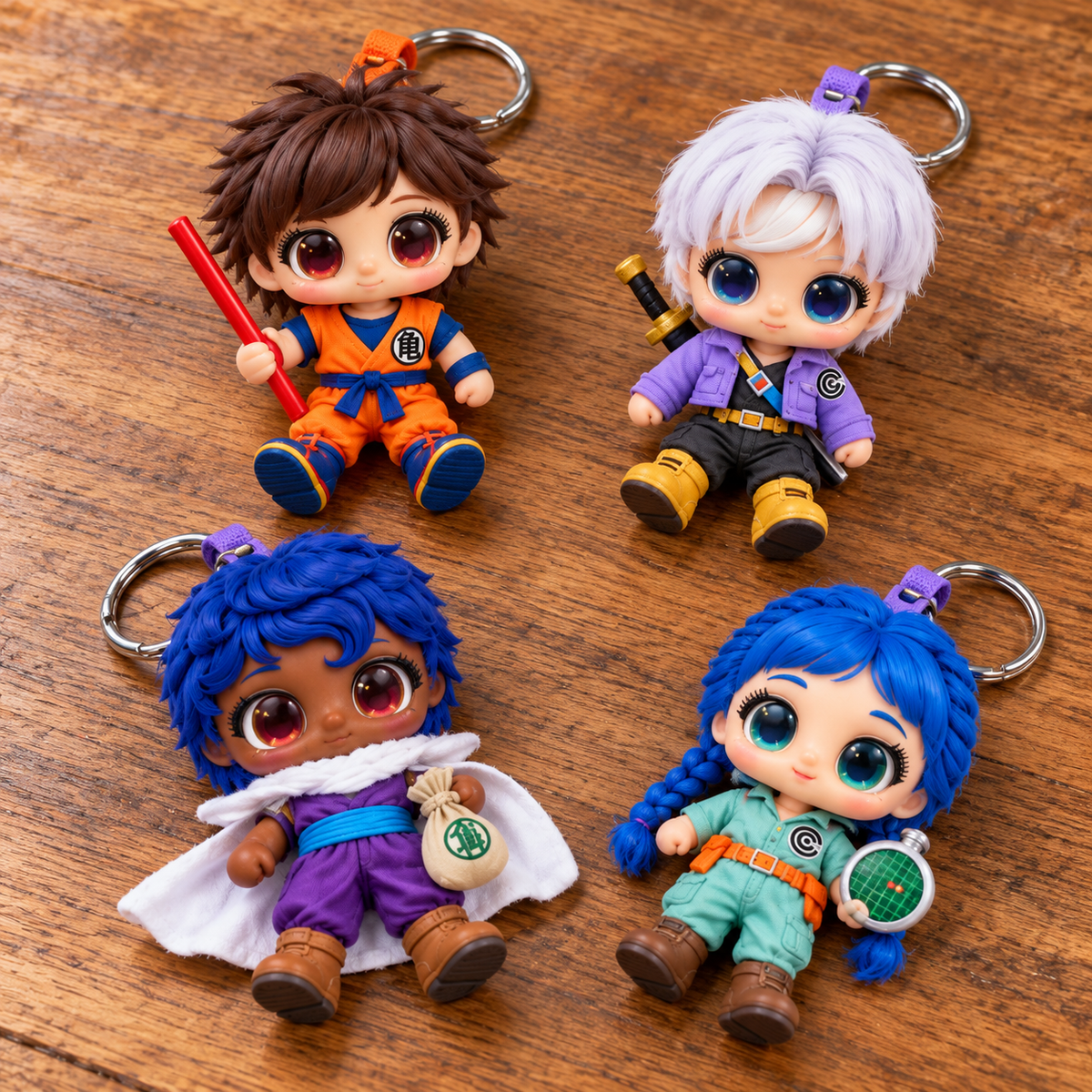 Premium DRGB Plush Keychain Collection NTVA