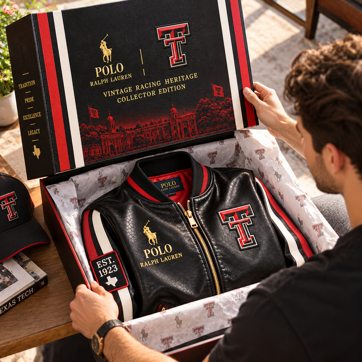 TTRR PREMIUM LEATHER BOMBER JACKET NTNA