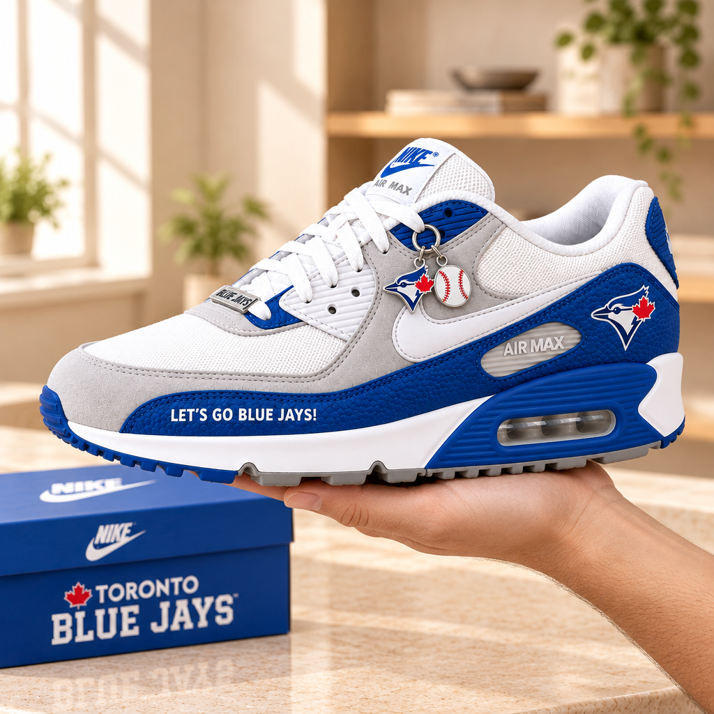 Toronto Blue Jays Premium Low-Top Sneakers
