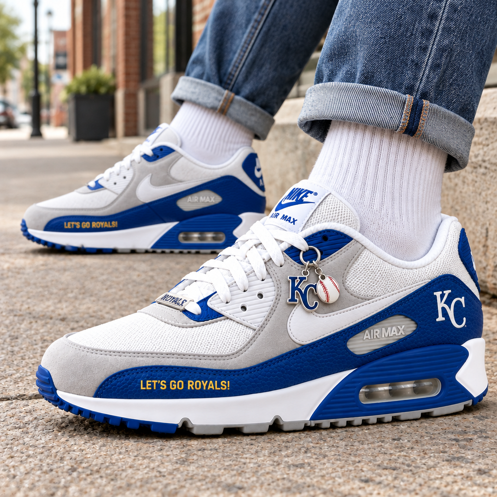 Kansas City Royals Premium Low-Top Sneakers