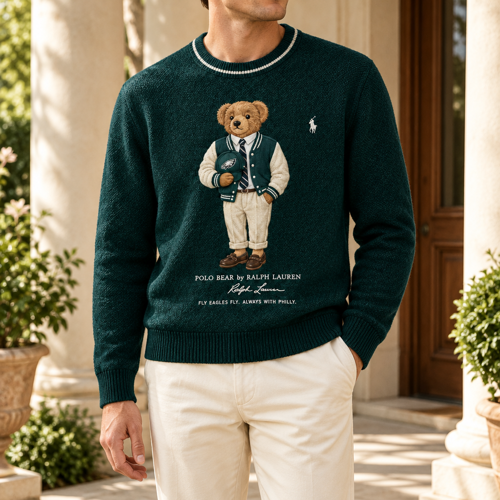 Philadelphia Eagles Premium Crewneck Sweater