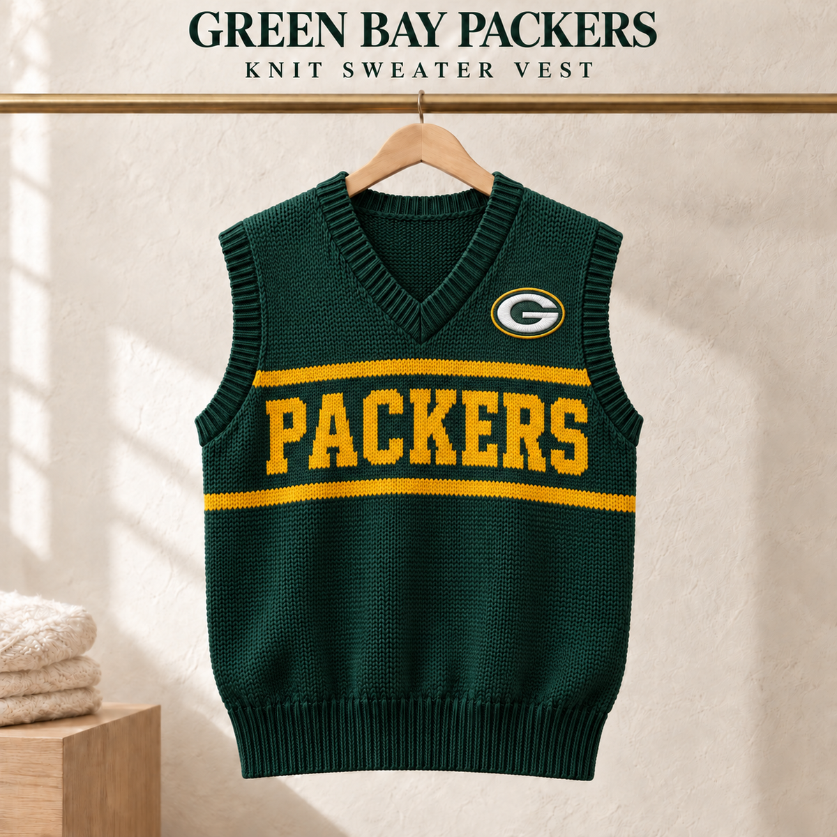GBP Premium V-Neck Knit Sweater Vest PNPA