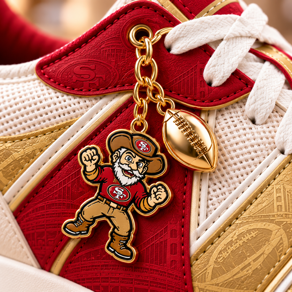 SF49 Premium Low-Top Sneakers with Charm BMD