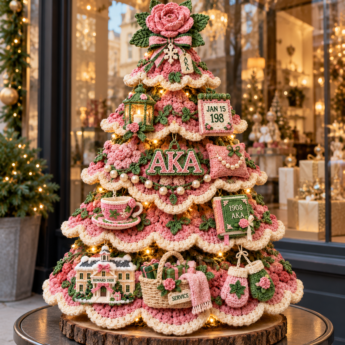 AKA Decorative Christmas Tree HTTT