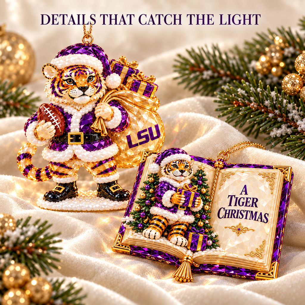 LSUT Premium Christmas Tree Ornament Set NHVH