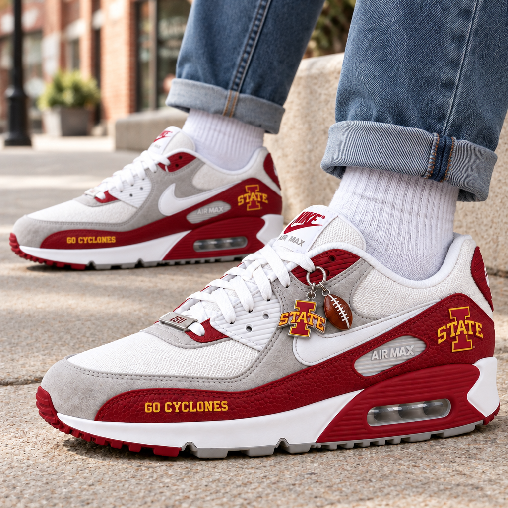 Iowa State Cyclones Premium Low-Top Sneakers