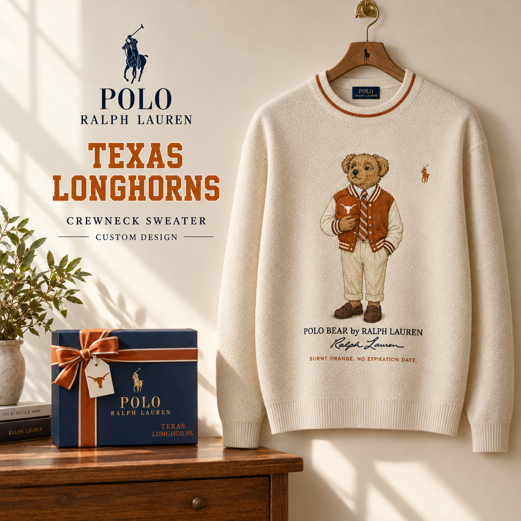 Texas Longhorns Premium Crewneck Sweater