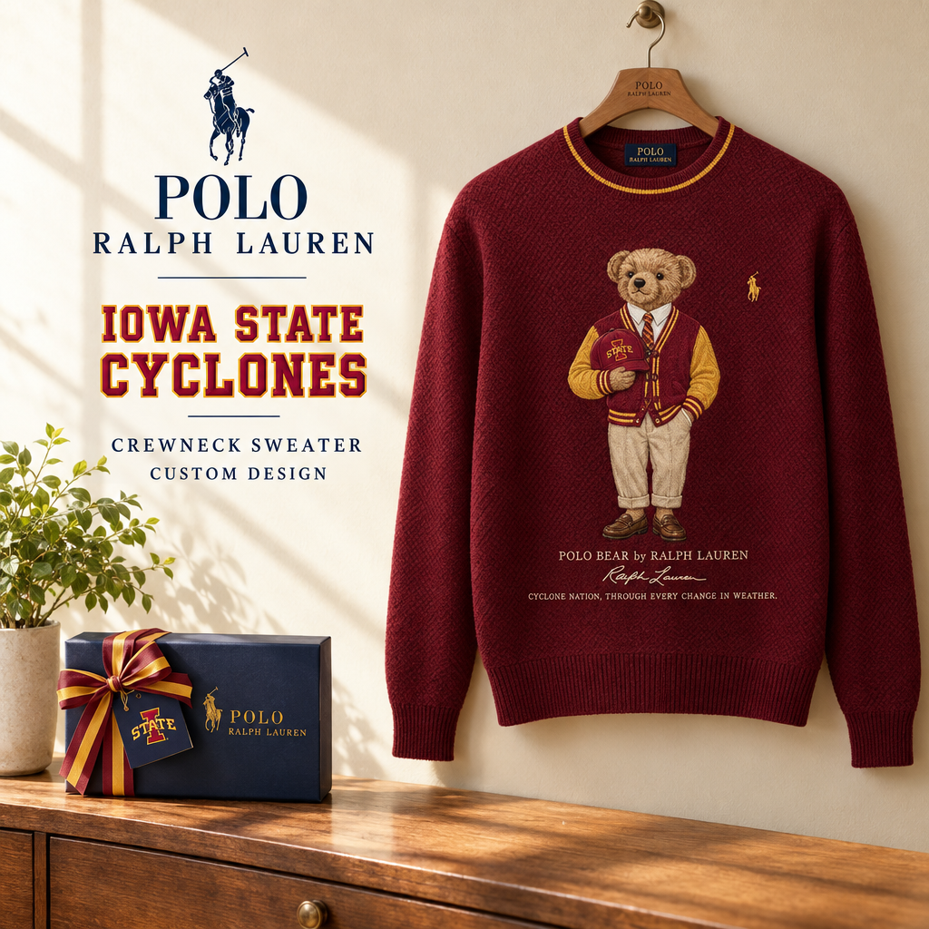 Iowa State Cyclones Premium Crewneck Sweater