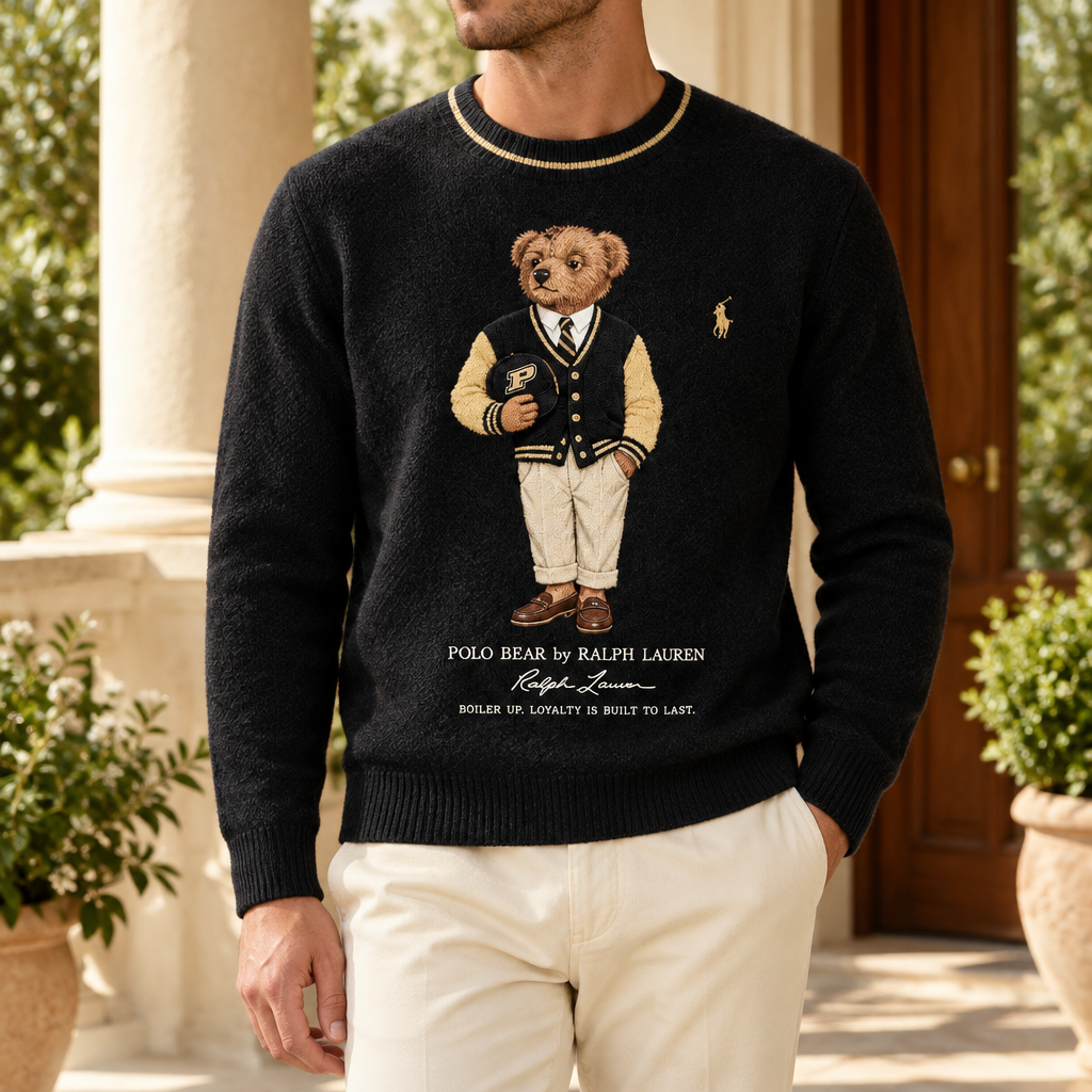 Purdue Boilermakers Premium Crewneck Sweater