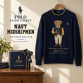 Navy Midshipmen Premium Crewneck Sweater