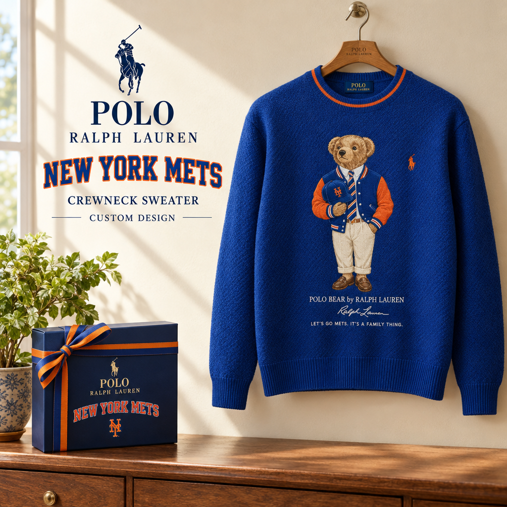 New York Mets Premium Crewneck Sweater