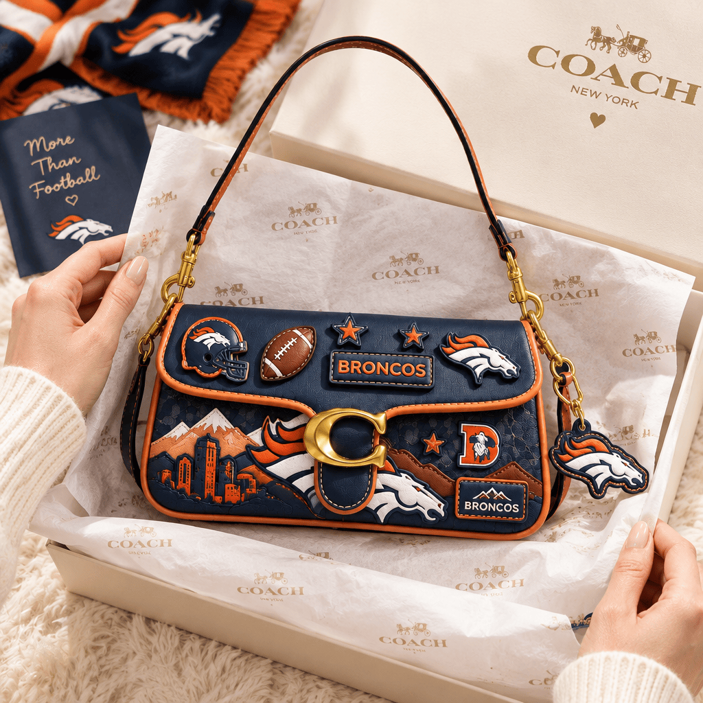 Premium DVBC Coach Shoulder Cross With Charm LNTH